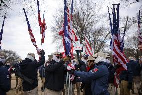 Patriot Front Group Appears At March For Life