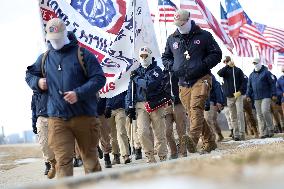 Patriot Front Group Appears At March For Life