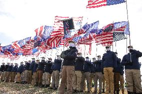 Patriot Front Group Appears At March For Life