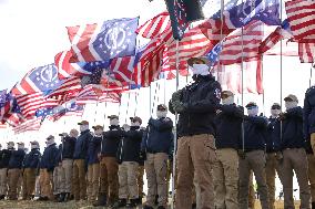 Patriot Front Group Appears At March For Life