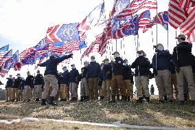 Patriot Front Group Appears At March For Life