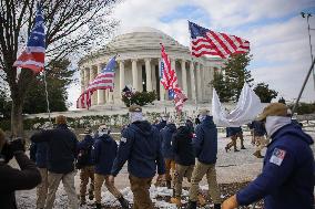 Patriot Front Group Appears At March For Life