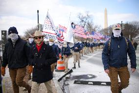 Patriot Front Group Appears At March For Life