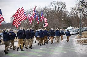 Patriot Front Group Appears At March For Life