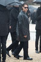 PFW Dior Homme Arrivals