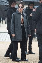 PFW Dior Homme Arrivals