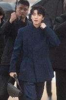 PFW Dior Homme Arrivals