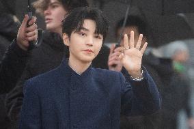 PFW Dior Homme Arrivals