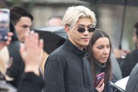 PFW Dior Homme Arrivals