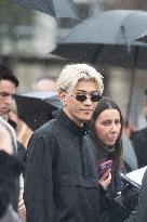 PFW Dior Homme Arrivals