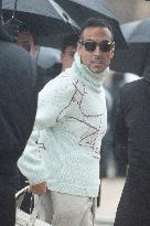 PFW Dior Homme Arrivals