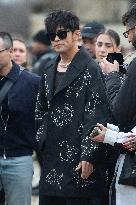 PFW Dior Homme Arrivals