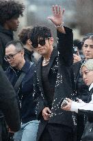 PFW Dior Homme Arrivals