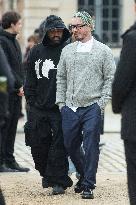 PFW Dior Homme Arrivals