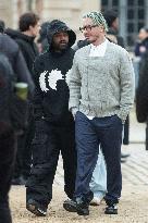 PFW Dior Homme Arrivals