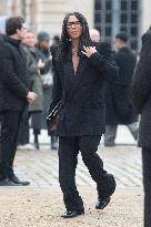 PFW Dior Homme Arrivals