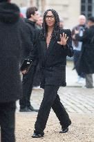 PFW Dior Homme Arrivals