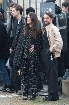 PFW Dior Homme Arrivals