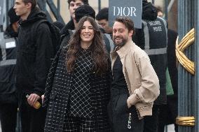 PFW Dior Homme Arrivals