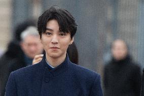 PFW Dior Homme Arrivals