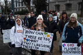 2025 March for Life in Washington, DC