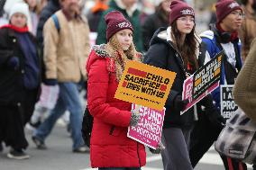 Anti-Abortion Protest - Washington