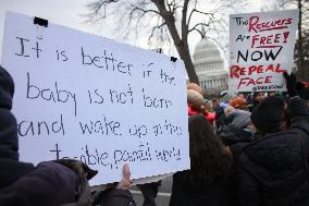Anti-Abortion Protest - Washington