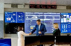 King Willem-Alexander Pays Working Visit To Europol - The Hague