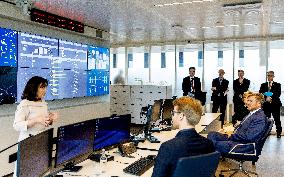 King Willem-Alexander Pays Working Visit To Europol - The Hague