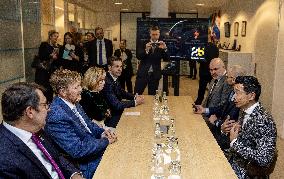 King Willem-Alexander Pays Working Visit To Europol - The Hague