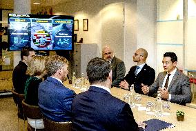 King Willem-Alexander Pays Working Visit To Europol - The Hague