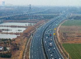 Traffic Congestion on Highways in Huai'an