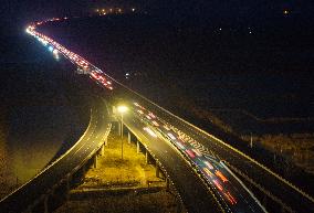 Traffic Congestion on Highways in Huai'an
