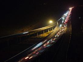 Traffic Congestion on Highways in Huai'an