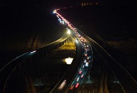 Traffic Congestion on Highways in Huai'an