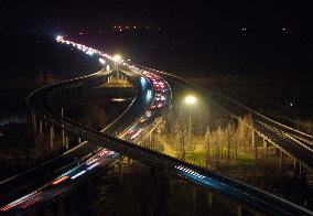 Traffic Congestion on Highways in Huai'an