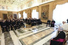 Pope Francis receives Rectors of Major Seminaries of France - Vatican