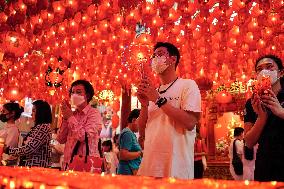 Thailand Prepares For Upcoming Lunar New Year Celebrations.