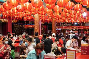 Thailand Prepares For Upcoming Lunar New Year Celebrations.