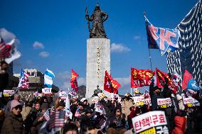 Rally Demanding The Release Of President Yoon Suk-yeol