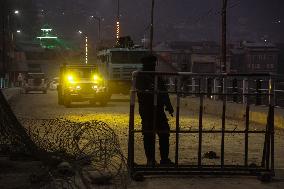 Security On High Alert In Kashmir