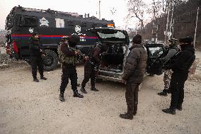 Security On High Alert In Kashmir