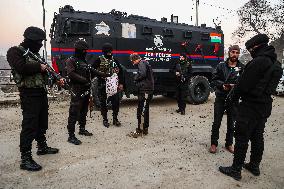 Security On High Alert In Kashmir
