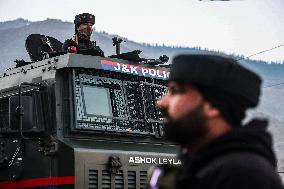 Security On High Alert In Kashmir