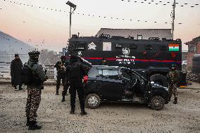 Security On High Alert In Kashmir