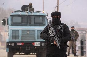 Security On High Alert In Kashmir