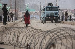 Security On High Alert In Kashmir