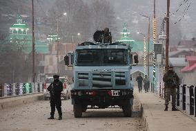 Security On High Alert In Kashmir