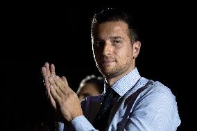 Jordan Bardella At 2025 New Year's Ceremony of Laure Lavalette - La Vallette-du-Var