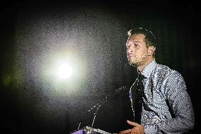 Jordan Bardella At 2025 New Year's Ceremony of Laure Lavalette - La Vallette-du-Var